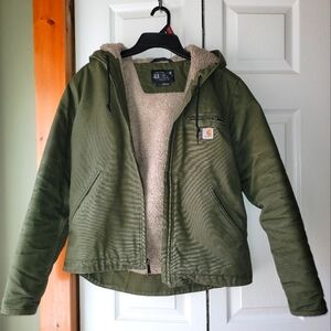 Carhartt Women's Sherpa Lined Jacket- Warmest Rating